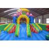 China Lucky Olympic Theme Inflatable Theme Park / Playground For Children factory