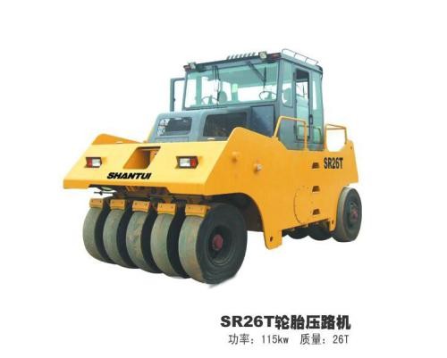 China SR26T / SR30T Pneumatic Road Building Machines 26 Ton / 30 Ton Wheel Tire Road Roller Equipment factory