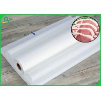 Quality 30gr 40gr White Color MG Butcher Wrapping Paper Roll For Meat for sale