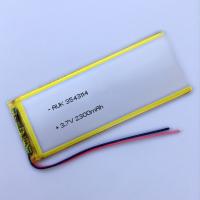 China 3.7V 2300mah Lithium Polymer Battery Cell For Interphone Navigator factory