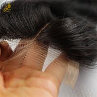 China No Shedding Brazilian Lace Frontal Closure Human Hair 10 Inch-20 Inch factory