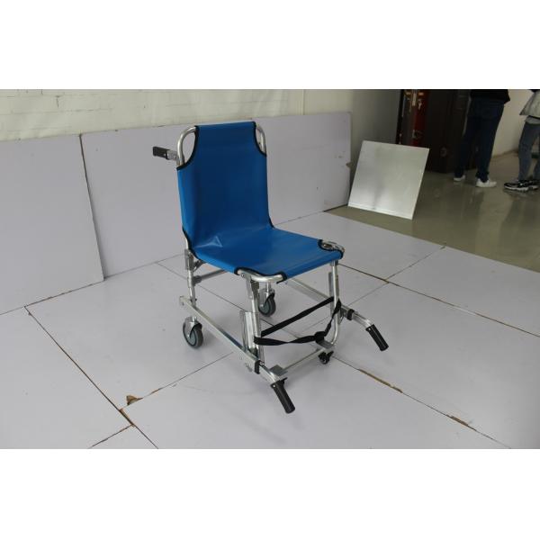 Quality 90CM 2 Fold Convertible Wheelchair Cum To Stretcher Hospital Ambulance Aluminum Alloy for sale