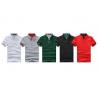 China Colorful Short Sleeve Mens Cotton Polo Shirts Blank , Women Embroidered Polos factory
