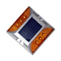 China Road Safety Stud Safebuild IP68 Waterproof Solar Powered Aluminum Embedded Cat Eyes LED Road Studs factory