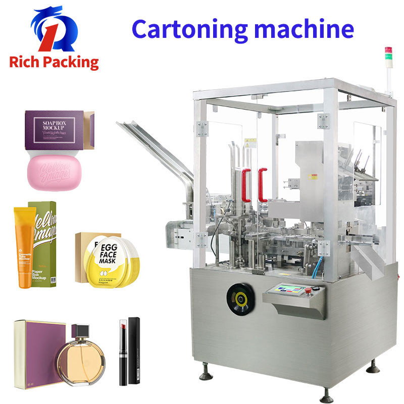 China 220/380V 50Hz Automatic Cartoning Machine For Facial Tissue Paper Box factory