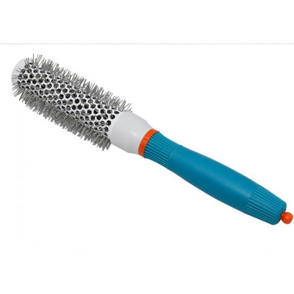Quality 19-53mm 200C Ceramic Round Hair Styling Brush Nylon Boar Bristle Hair Brush for sale