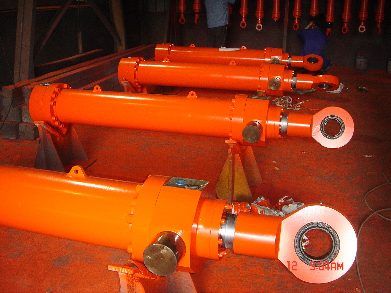 China Stainless Steel Industrial Hydraulic Press Cylinder For Three Gorges Project factory