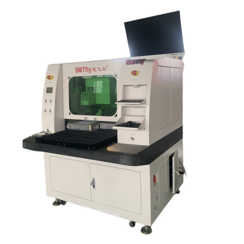 China Off Line Laser PCB Depaneling equipment Accuracy Cutting Whole Machine 0.03mm factory
