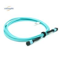 Quality Jacket Material Patch Cord Cable With MPO Connector For Telecommunication for sale