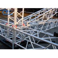 China Silver Concert Stage Lighting Truss With Square Triangle Circle Shape Aluminium Alloy Truss Frame Design factory