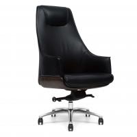 china Adjustable Black Leather Revolving Chair Modern Executive Chair Moded Foam