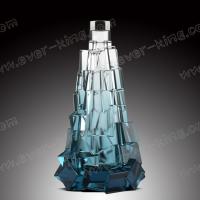Quality Fancy Design 70ml Brandy Bottle With Beautiful Color for sale