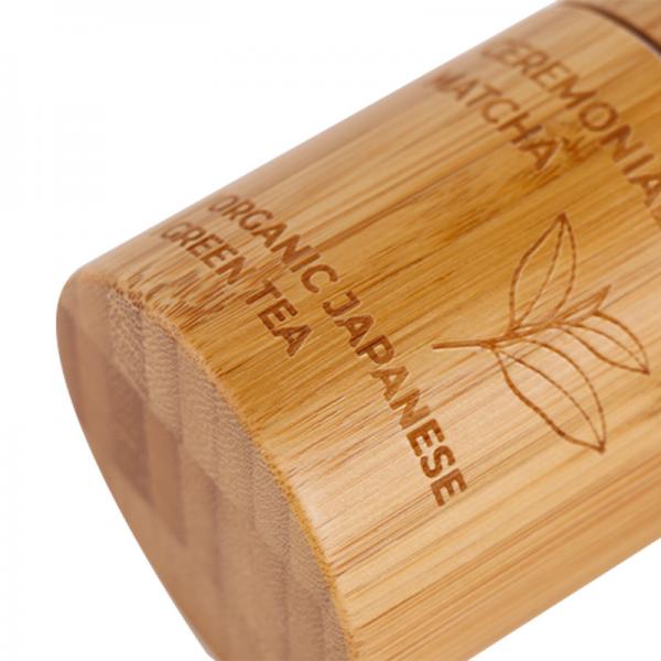 Quality Sealed Bamboo Tea Canister Kitchen Storage Jar 10g 15g 80g 100g 150g for sale