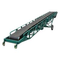 Quality Corrugated Belt Conveyor Belt Conveyor Granular Transport Convenient And Durable for sale
