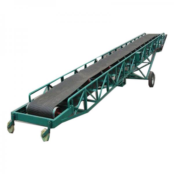 Quality Corrugated Belt Conveyor Fire Resistant Small Mobile Belt Conveyor for sale
