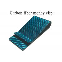 China Multi Color Thermal Shock Resistant Real Carbon Fiber Money Clip factory