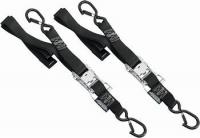 China 2200lb J Hook Self Tightening Ratchet Straps , Retractable Cargo Straps factory