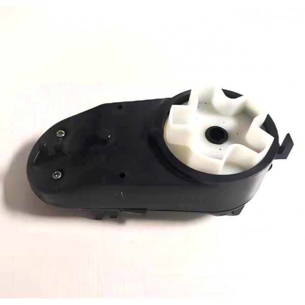 Quality 10W 1000rpm Electric Toy Car Gearbox Black Color For Three Wheeled Motorcycle for sale