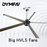 Quality 6.6m 1.5kw Facility HVLS Fans 5 Blades PMSM Big HVLS Ceiling Fan For Automotive for sale