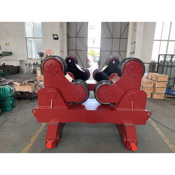 Quality 20T Capacity Self Aligning Welding Tank Turning Rolls 1.5KW Single Motor With Foot Pedal Control for sale