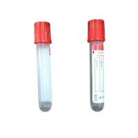 China Vacuum Blood Collection Tube Red Plain No Additive Stock Available 13*75mm for sale
