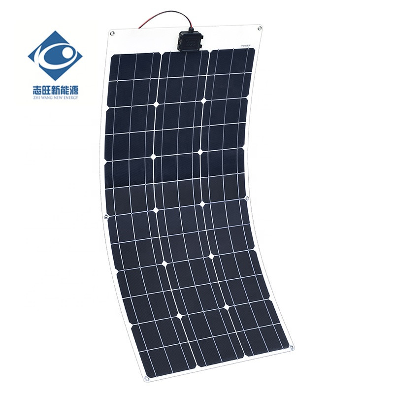 Buy cheap 2022 Innovative Product Semi Flexible Solar Panel ZW-100W-18V-F PET Thin Film from wholesalers