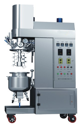 China Siemens Touch Screen Controled Vacuum Emulsifying Machine With 200L Capacity factory