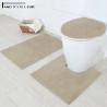 China 19X19 Inch Elongated Toilet Contour Mats With Latex Backing factory