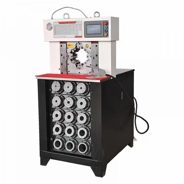 Quality Powerful Press AC Hose Crimping Machine High Pressure 15 Sets Aircon Hose for sale