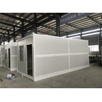 China Prefabricated Portable Foldable Container House 20ft Living Home Office Cabin factory