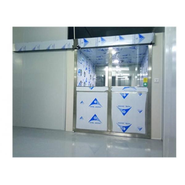 Quality Double Sliding Door Electronic Interlock Cleanroom Shower for sale