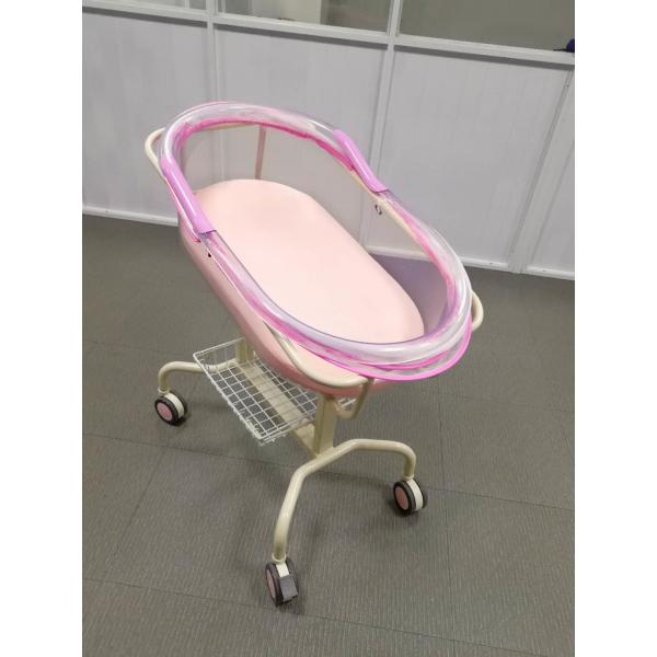 Quality Approved Pediatric Hospital Baby Crib With Basket , Mattress ＆ Sleeping Basin for sale
