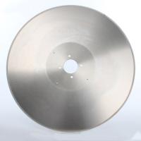 China Cutting Tools Log Saw Blade For Tissue Paper Circular AISI D2 HSS factory