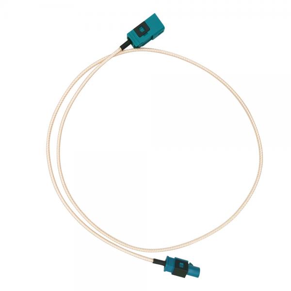 Quality Code Z RG316 SMB FAKRA Extension Cable Pigtail Assembly Male To Female Extension for sale