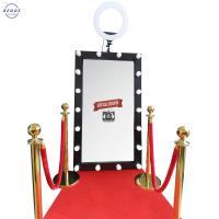 China Factory direct mirror photo booth high quality lowest price magic mirror photo booth factory