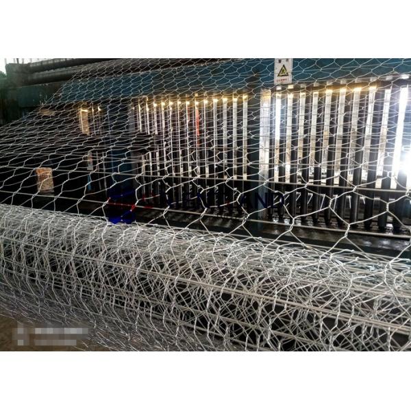 Quality High Tensile Strength Reinforced Gabion Wire Baskets Double Twisted Road Mesh for sale