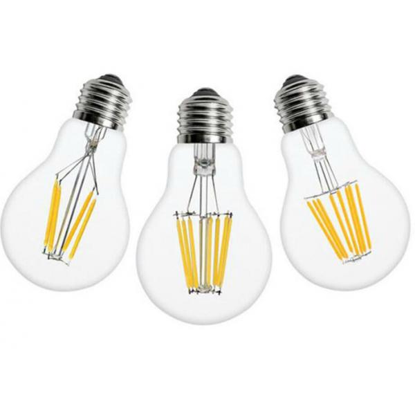 Quality Electric Driven Filament LED Light Bulbs 220V Voltage Glass Material 2700K - for sale