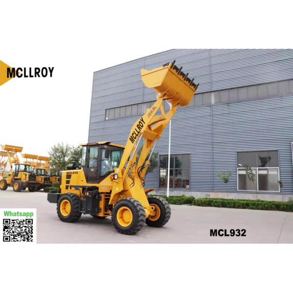 Quality 2 Ton 58kw Mini Wheeled Loader For Industrial Construction Machinery for sale