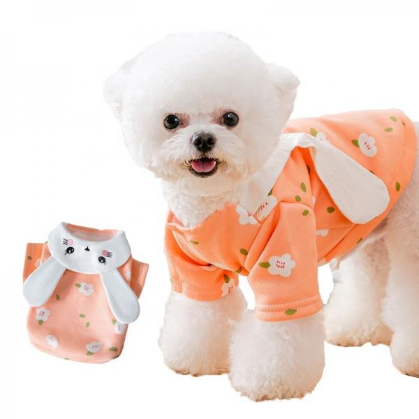 Quality Soft Polyester Fiber Pets Wearing Clothes 32cm Warm Dog Coats for sale