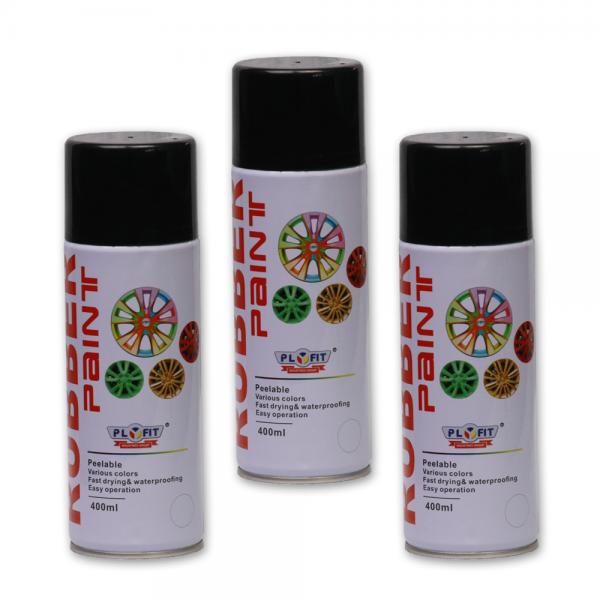 Quality Cool ,Colorful  400ml Aerosol Rubber Car Wheel Hub Paint Personality Of Car for sale
