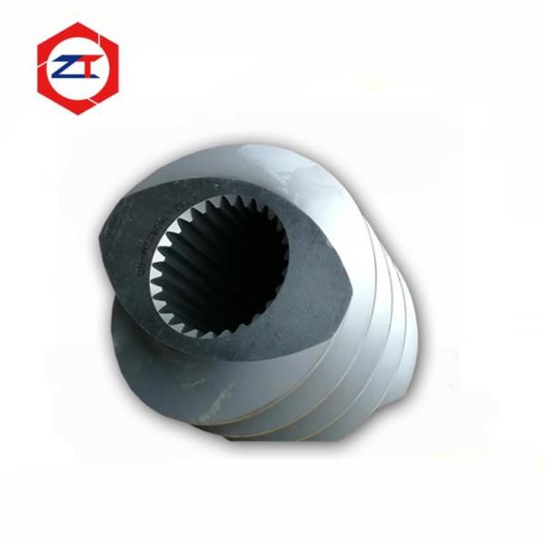 Quality Eco Friendly SKD61 Extruder Screw , Twin Screw Extrusion Machine Parts High for sale