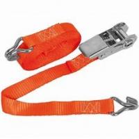 China 50mm Polyester Quickloader Retractable Ratchet Straps , Custom Tie Down Straps factory