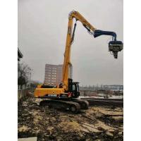 china Eco Friendly Hydraulic Static Pile Driver 670kg Arm Weight 35-40T Excavator