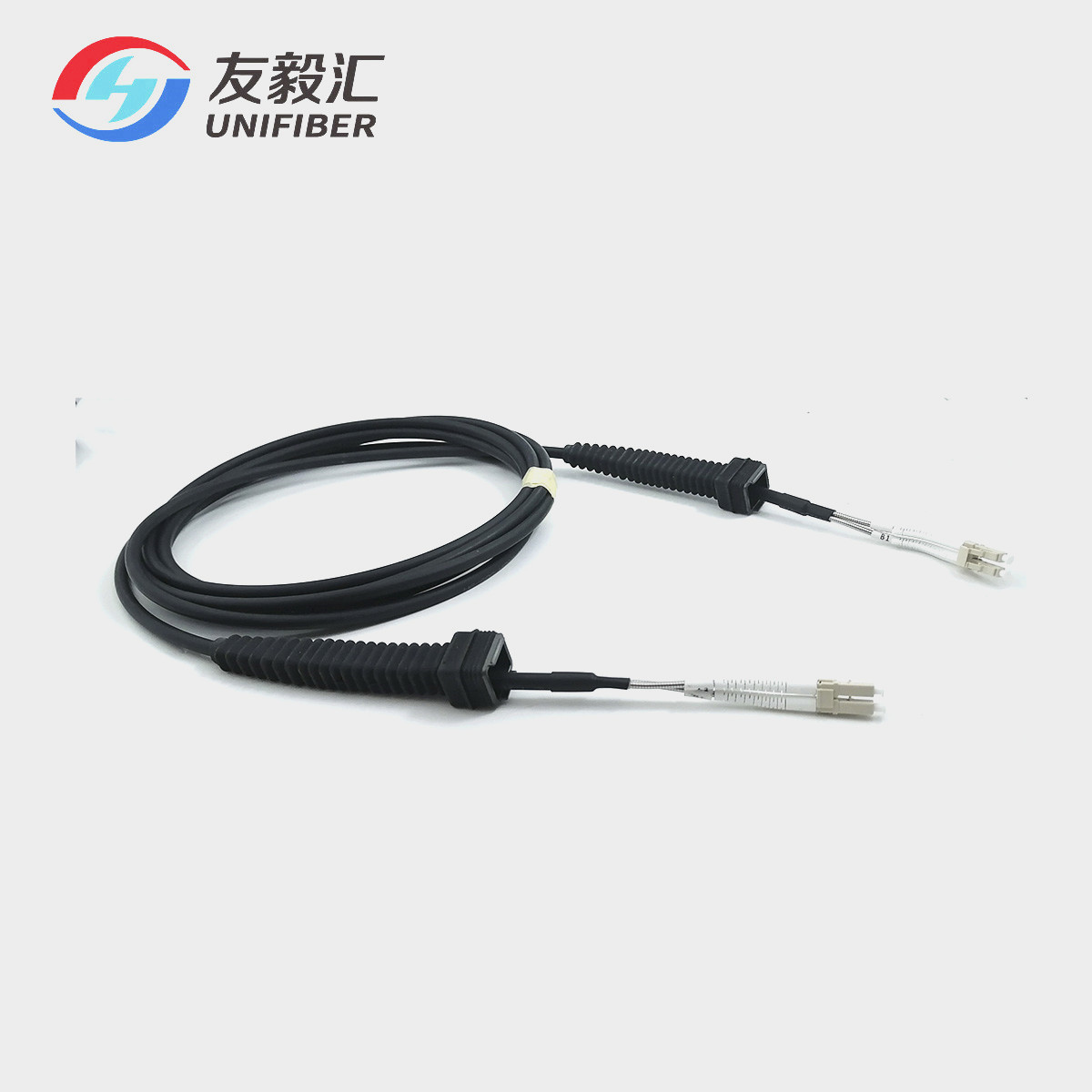 China Multimode OM2 NSN Patch Cord Flexible Duplex LC/UPC Outdoor CPRI Fiber Cable Assembly factory