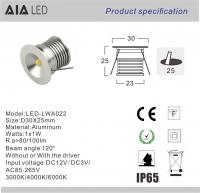 China mini recessed mounted led cabinet light 4W/led downlight/led cabinet light spotlight factory