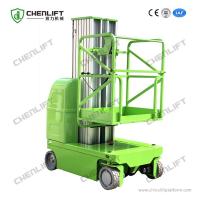 China 7.5m High 200Kg Capacity Hydraulic Lift Platform Self Propelled Vertical Lift Double Mast factory