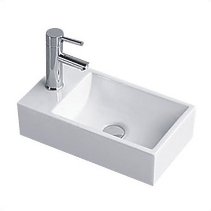 China Countertop Mounting Basins Ceramic Sinks Sanitary Ware Art Basin Bathroom Washing Basin factory