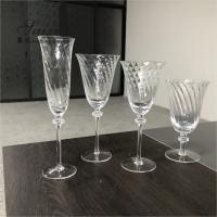 China SX-G011 Water Glass Cup Custom Color Whiskey  Champagne Drinking Glasses For Wedding Home Decor factory