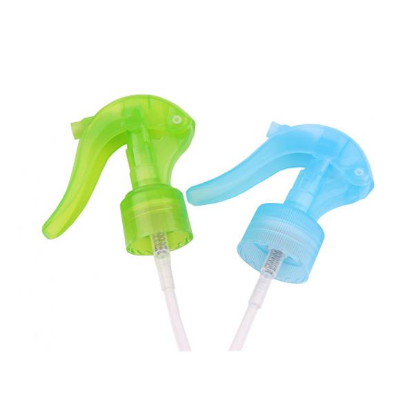 Quality Small Ribbed Hand Trigger Sprayer Customized Color And Tube Length for sale