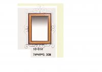 China wooden Make up Mirror wall mounted make up light mirror 110-014,74*49*3.3cm factory